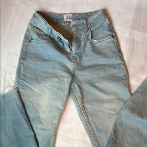 BDG Blue Straight Leg Jeans High-Waisted Denim